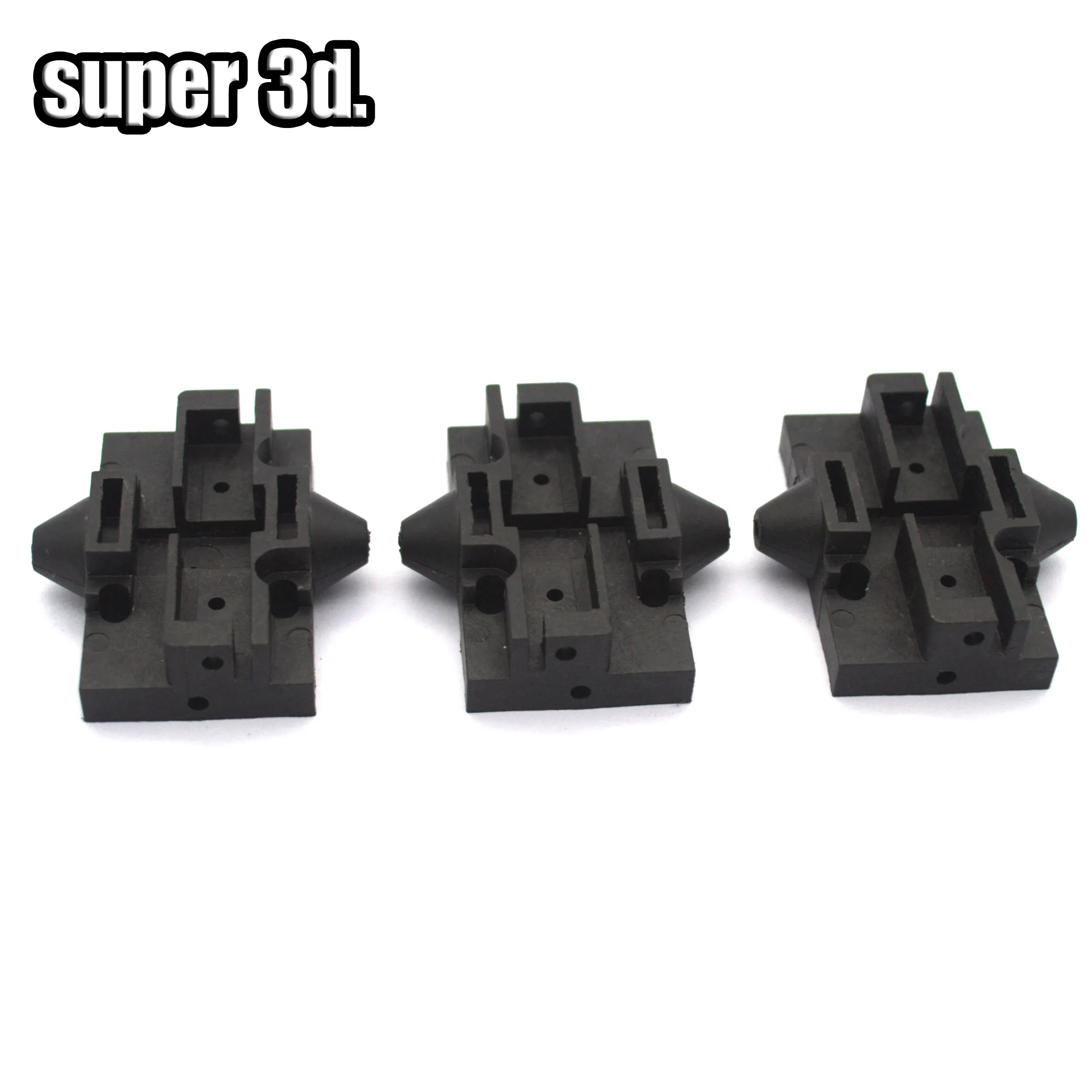 

3D printer accessories vertical carriage slip regulation hammock effector plastic injection delta adjustable pulley