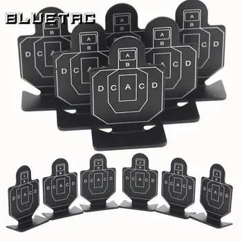 

6pcs Airsoft Outdoor Hunting Shooting Aim Metal Targets Set For BB Pellet