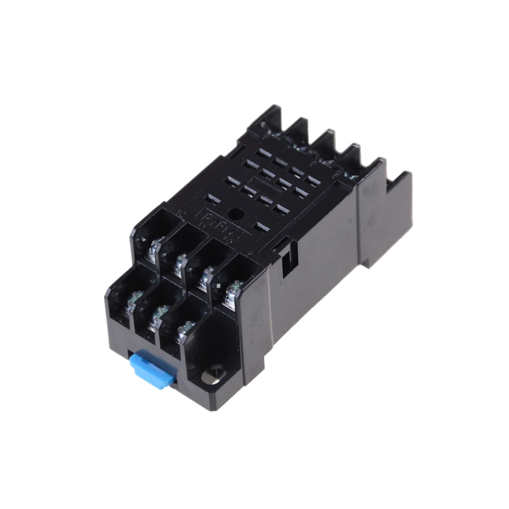 

1pcs PYF14A DIN Rail Power Relay Socket Base 14 Pin for MY4NJ HH54P MY4 LW Mini Relay Socket Base