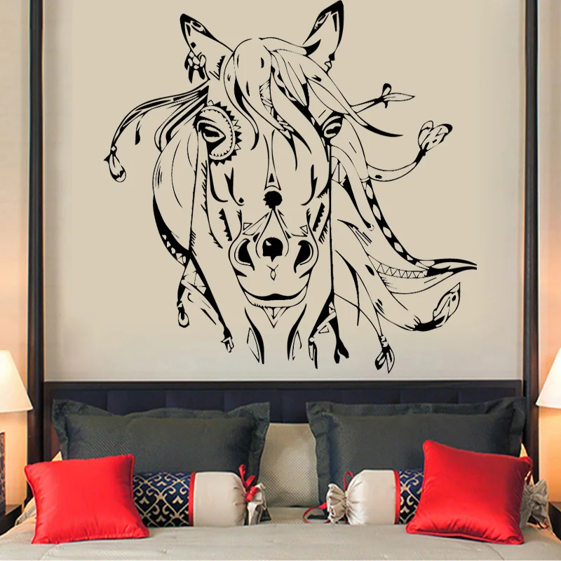 Horse Wall Stickers Self adhesive Wall Sticker Home Decoration