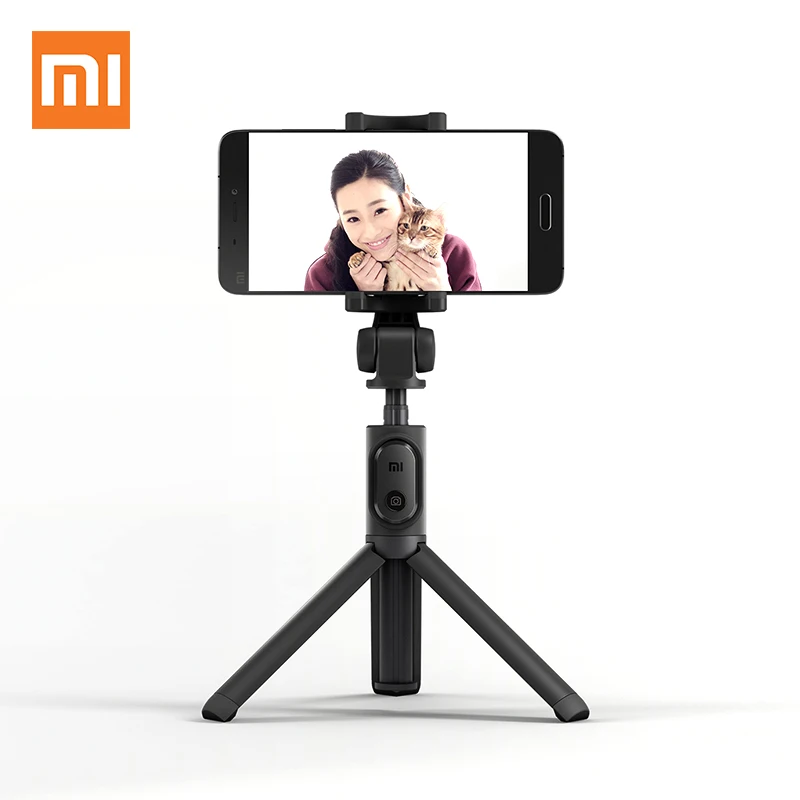 

Xiaomi Bluetooth link Selfie Stick shutter Monopod Holder Extendable Handheld Wired Phone Live watching video bracket