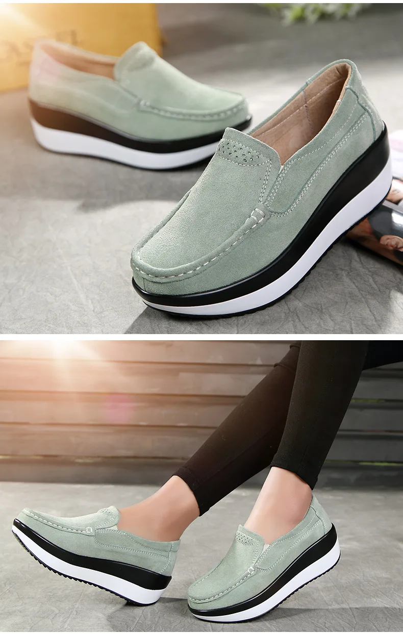 TIMETANG Slimming Swing Women Shake Shoes New Design Fashion Shallow Flat Platform Women Casual Shoes Walking Women Flat Shoes