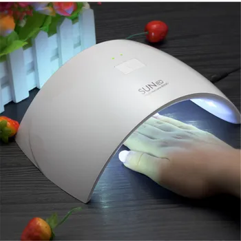 

French manicure Nail salon LED Nail Dryer Pro Gel Polish Curing LED Lamp Simple Sturdy SUN9S/9C 24W new style nail art