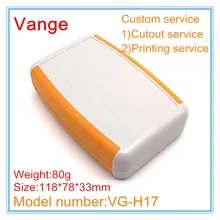 1 шт./партия прессформы инъекционные экструзионные коробки IP54 ABS пластиковые корпусы для устройств diy для электронного корпуса проекта 118*78*33 мм