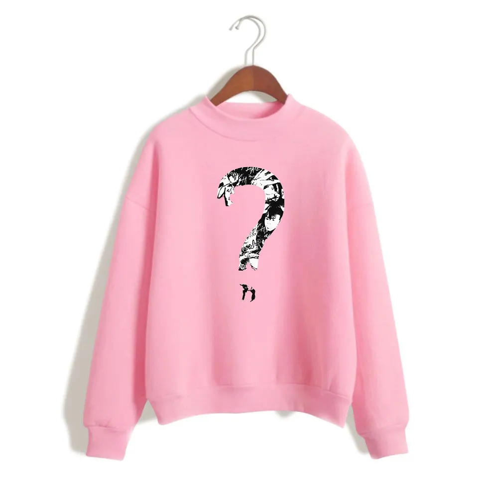 

Xxxtentacion Sweatshirts Turtleneck Harajuku Women Hoodies Fashion Pullover Plus Size Hip Hop Fans Clothes Xxxtentacion