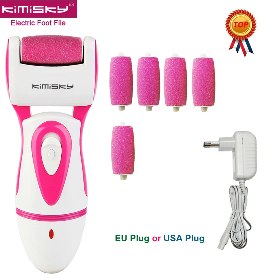 Buy KIMISKY Red RECHARGEBALE Foot Care Tool Pedicure Personal Care Foot File