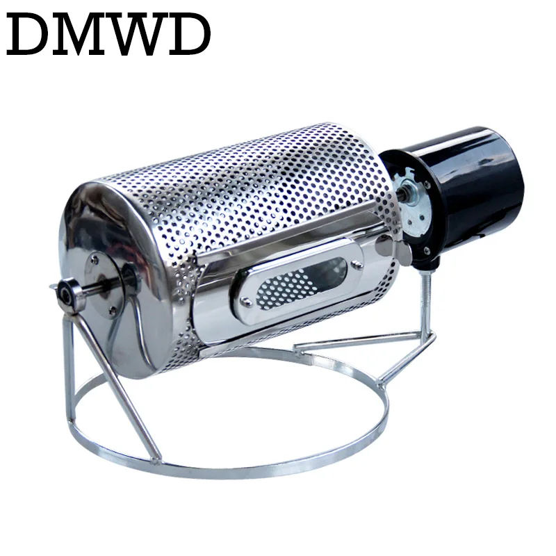 DMWD 110V/220V Coffee Beans Roaster Stainless Steel Cafe Bean Roasting
Machine Baking Fry Peanut Grain Nuts Dryer EU US UK Plug