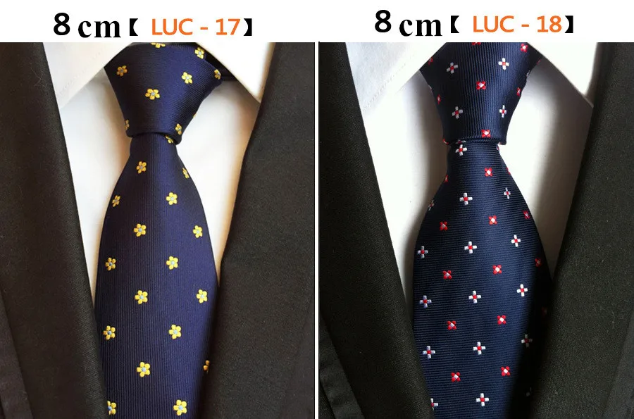 8 см желтый мода Дизайн Для Мужчин's Бизнес исполнительного галстук высокое качество полиэстер шелк высокая-конец Бизнес Банкетный