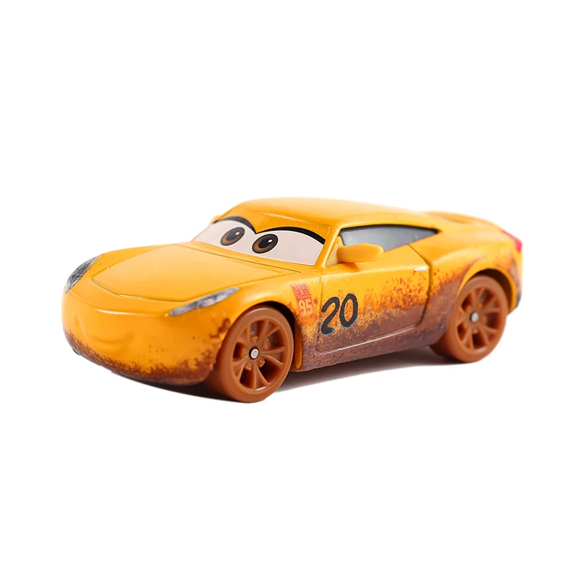 Автомобили disney Pixar Тачки 2 3 Молния Маккуин матер Huston Джексон шторм Рамирез 1:55 литье под давлением металлический сплав Мальчики детские игрушки - Цвет: 25