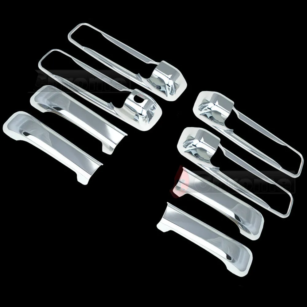 

2009-16 for Dodge Ram 1500+2500+3500+HD Chrome ABS 4 Door Handle Driver Without Keyhole Cover