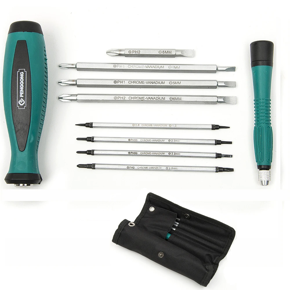 10 in 1 Multi Bit Screwdriver Sets Kit Repair Tool Opening