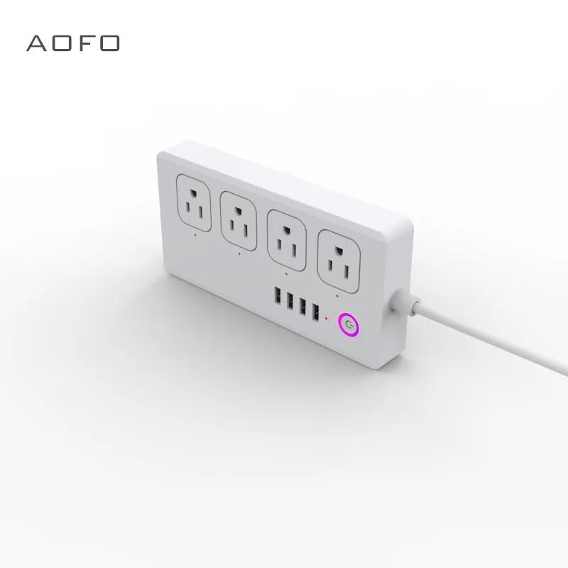 Умная WiFi Лента питания: совместима с Alexa Google Assistant бесплатное управление