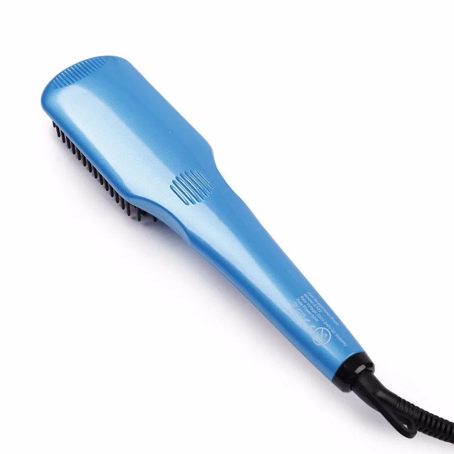 Цифровой керамический быстрый выпрямитель для волос, расческа, электрические выпрямители, бигуди, Инструменты для укладки волос