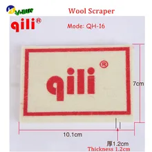 DHL 100 шт бесплатно Qili QH-16 Ракель шерсть Ракель автомобиль Пользовательский логотип скребок с печатью/pro инструменты Ракель/окна инструменты для пленки