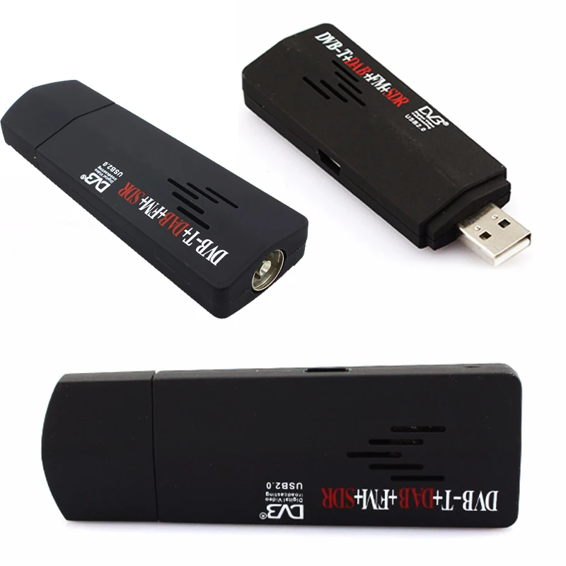 USB2.0 RTL2832U+ R820T DVB-T SDR+ DAB+ FM Dongle Stick цифровой ТВ SDR приемник