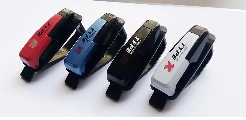 

Newest Car Auto Fastener ABS Car Vehicle Sun Visor Sunglasses Eyeglasses Glasses Holder Card Ticket Pen Clip Automotive