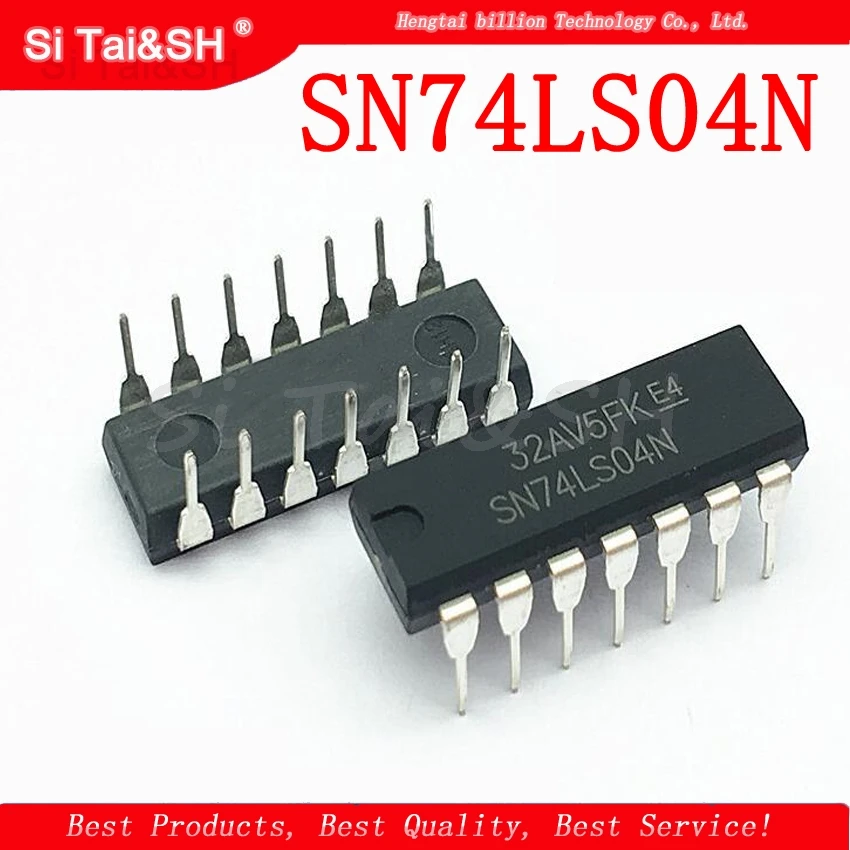 

10PCS SN74LS04N DIP14 SN74LS04 DIP 74LS04N 74LS04 DIP-14 HD74LS04P new and original IC