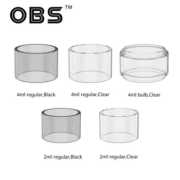 

Original 3pcs OBS Cube Replacement Glass Tube 2ml/4ml for OBS Cube Kit E-cig Replacement Pyrex Glass Tube Spare Parts