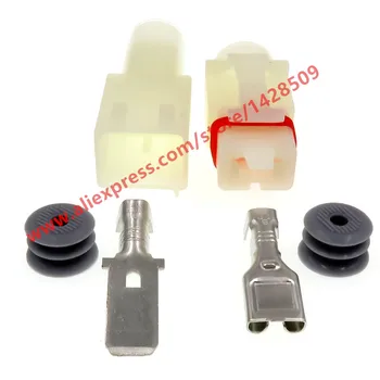 

20 Sets 1 Pin Waterproof Automotive Connector Female Male For Cars Auto Cable Harness