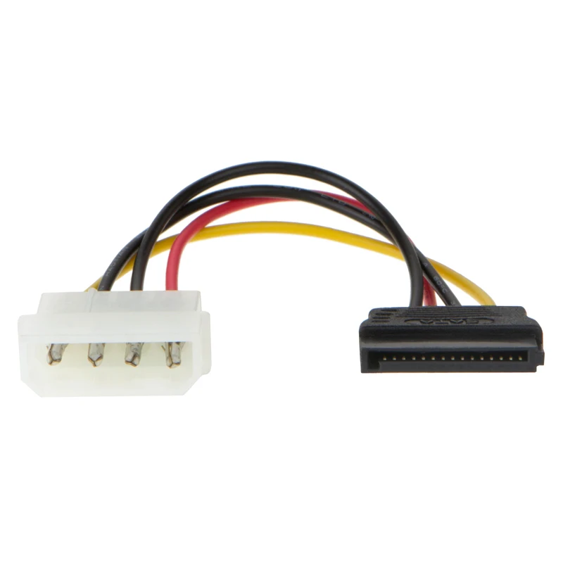 Кабель адаптера питания Molex SATA 4 контактный последовательный конвертер для