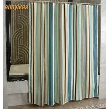 Bathroom Shower Bath Shade Proof Partition Curtain Polyester Fabric Thickening Mouldproof Bathroom Hanging Curtain vintage postage stamp digital printing mouldproof shower curtain for bathroom