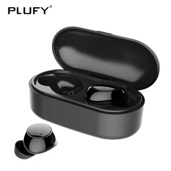 

PLUFY Sports Bluetooth earphone Wireless Headphones 3D Stereo Mini Running Headset Ecouteur Sans Fil And Charging Box