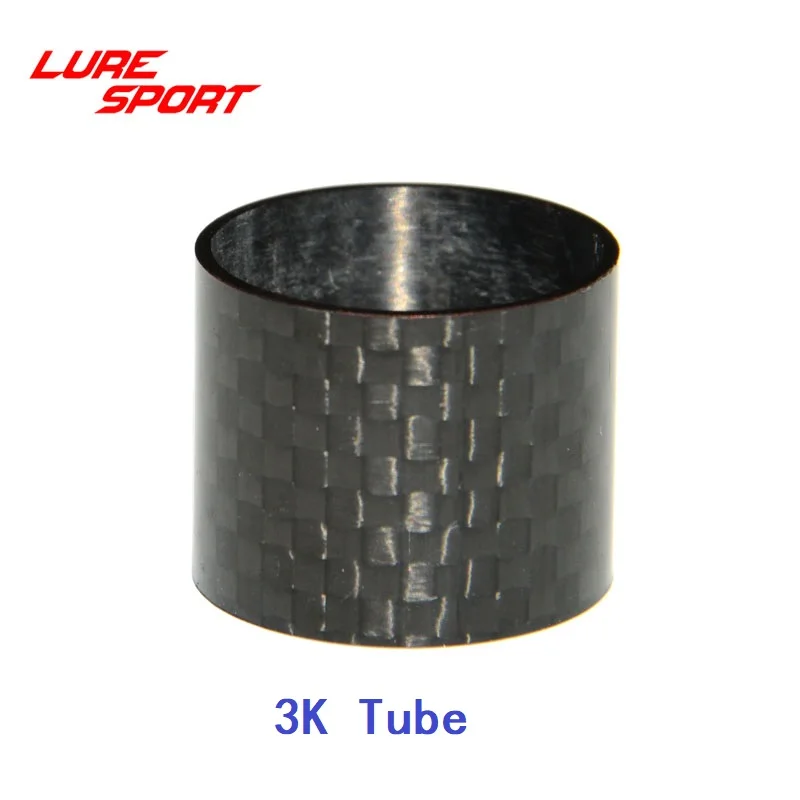 Luresport 4sets Aluminum Ring And Carbon Tube Cap Of 16# Fuji Reel