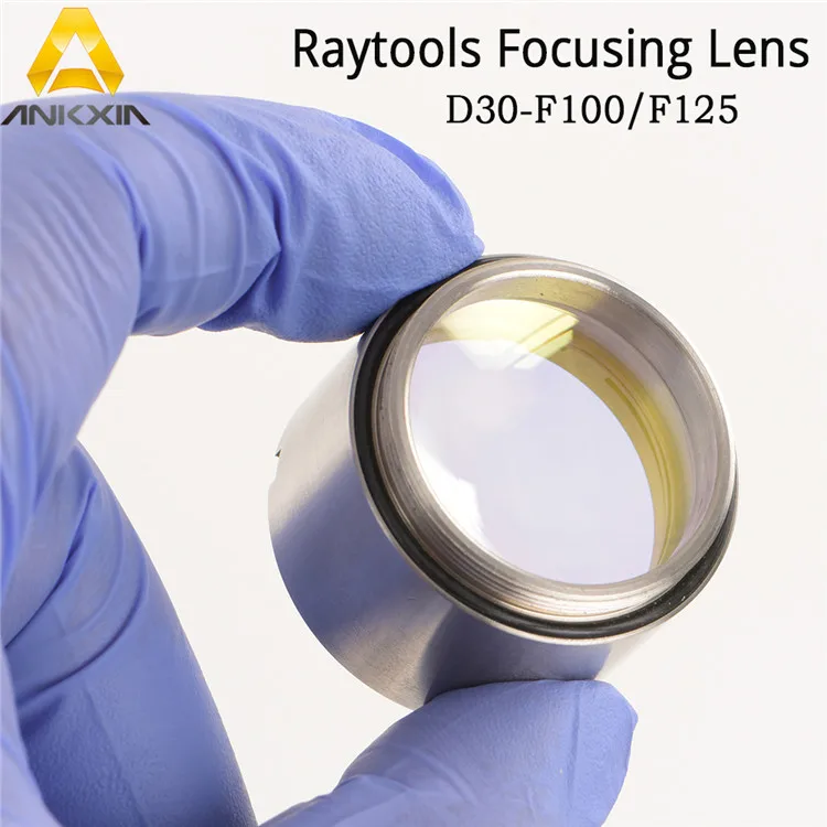 Raytools D30mm F100mm F125mm лазерный фокус фокусирующий объектив для волоконного лазера BT210 BT240 BT240S режущая головка