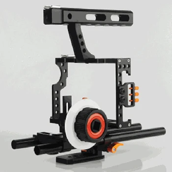 

Camera Cage Protecting Case Mount With Top Handle Grip For GH4 A7S A7 A7R A7RII A7SII Camera Photo Studio Kit Photography Kits