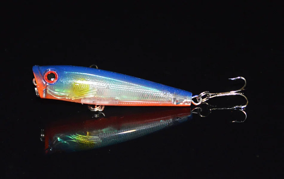 Popper Wobblers Fishing Lures Wobbler Lure Artificial Bait Peche For Fish Tackle With Hooks Sea 3D Eyes  Bait Crankbait Poper (4)