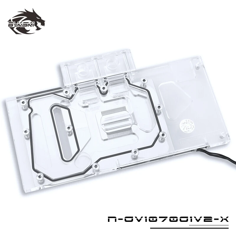  BYKSKI Water Block use for GIGABYTE GTX1070TI-GAMING-8G/GV-N1070WF2OC-8GD(rev2.0)/1070 G1 GAMING-8G