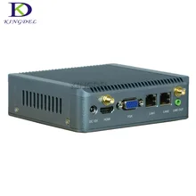 Новейшие крошечные настольный компьютер мини-ПК Intel Quad-Core J1900 2 ГГц до 2.42 ГГц Win7 OS без вентилятора 4 г/8 г Оперативная память 1 * HDMI, 1 * VGA N90