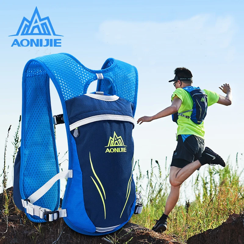Unisex Running Marathon Hydration Bag Outdoor Nylon Running Bags Hiking