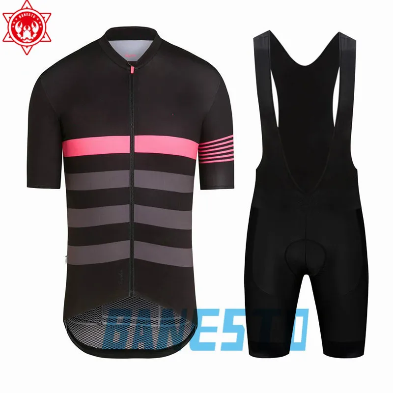 

New Men's Rapha Cycling Jersey 2018 Quick-Dry Short Sleeve Cycling Wear Racing Bicycle Clothing Cycling Clothing After