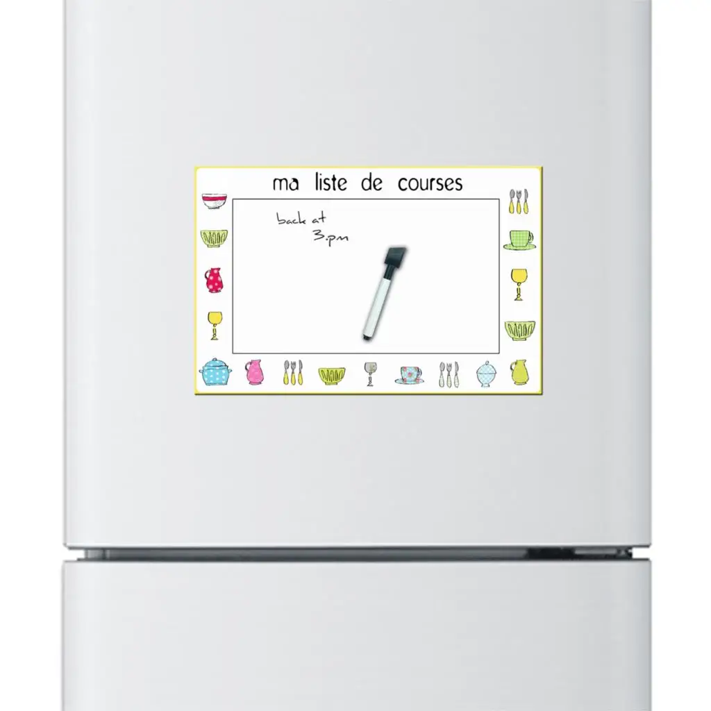 2pcs Cartoon Kitchen Style Custom Dry Erase Flexible Magnetic