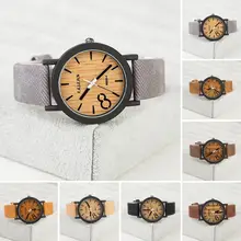 1pc Men font b Watches b font Fashion Luxury Brand Hot Imitation font b Wooden b