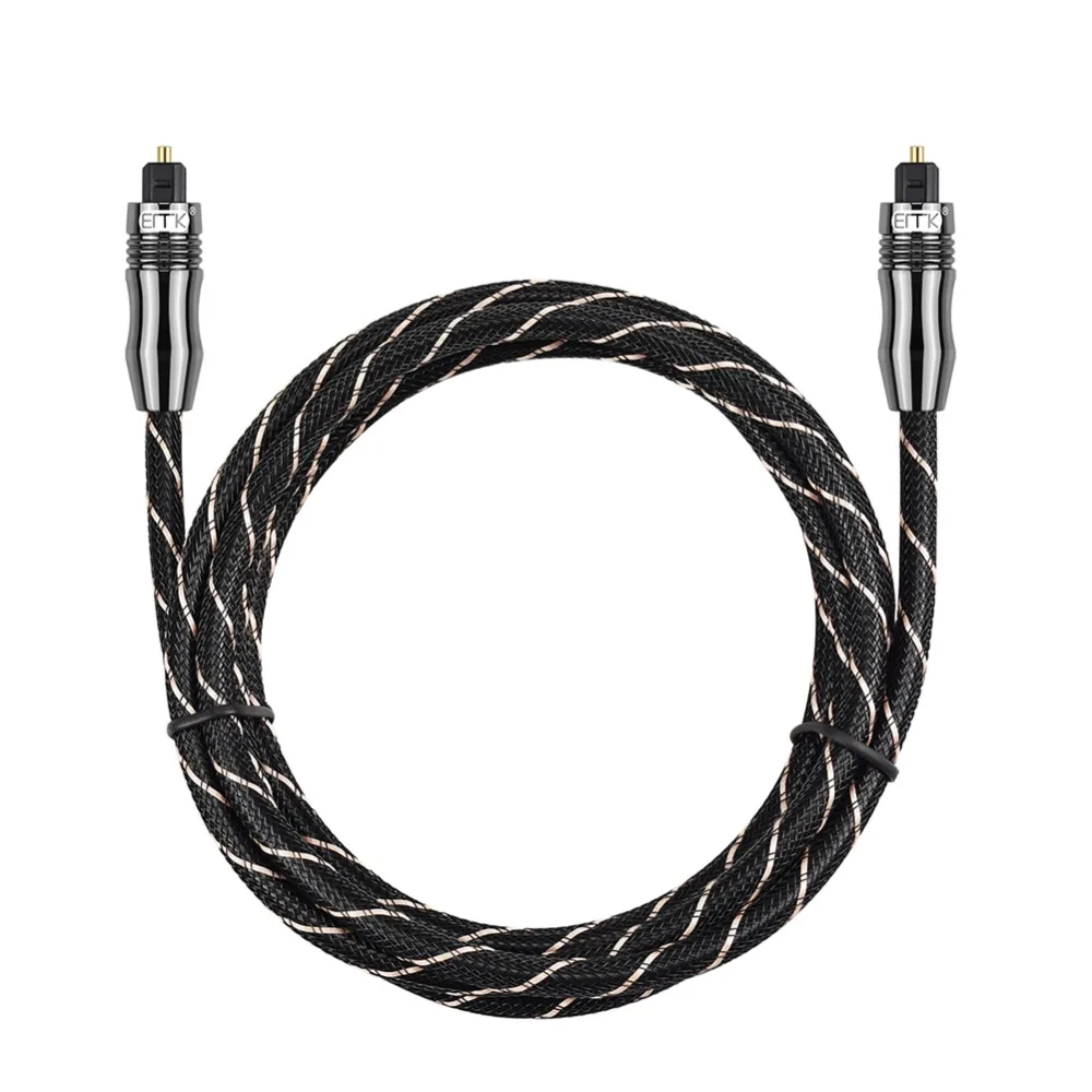 EMK S/PDIF шнур 3ft 6ft 10ft 20фт Цифровой оптический Волоконно аудио кабель Toslink|audio cable|optical