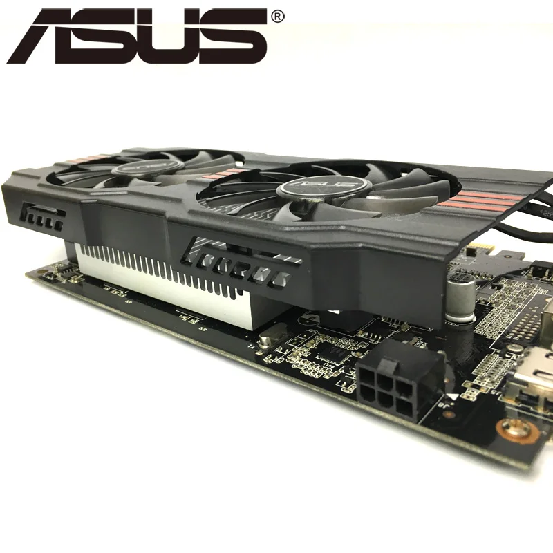 Видеокарта ASUS GTX650 Ti 1 ГБ 650 бит GDDR5 видеокарты для nVIDIA Geforce GTX 750 б/у VGA карты мощнее