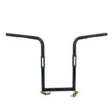 1" 25 мм подкрученные вверх длинные Ретро Усы Высокая прямая планка и бар свет крейсер Чоппер кафе