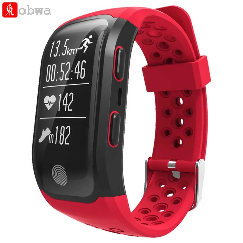 

Smart Wristbands S908 GPS Smart Band Bluetooth Heart Rate IP68 Waterproof Sleep Monitor Pedometer Smart Bracelet For Android IOS