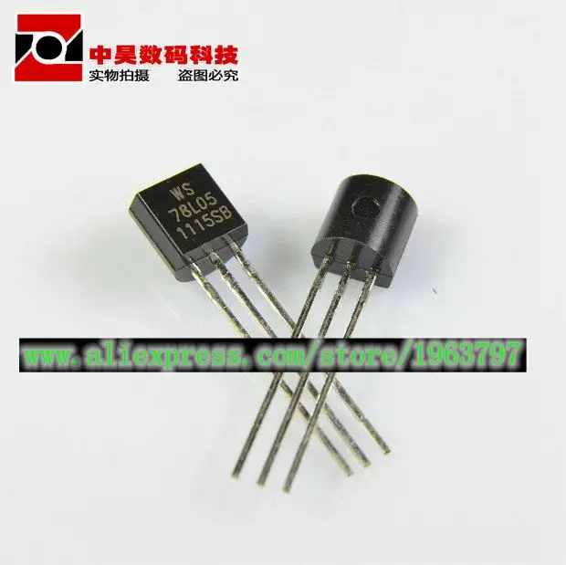 

10pcs/lot WS78L05 78L05 TO-92 In Stock