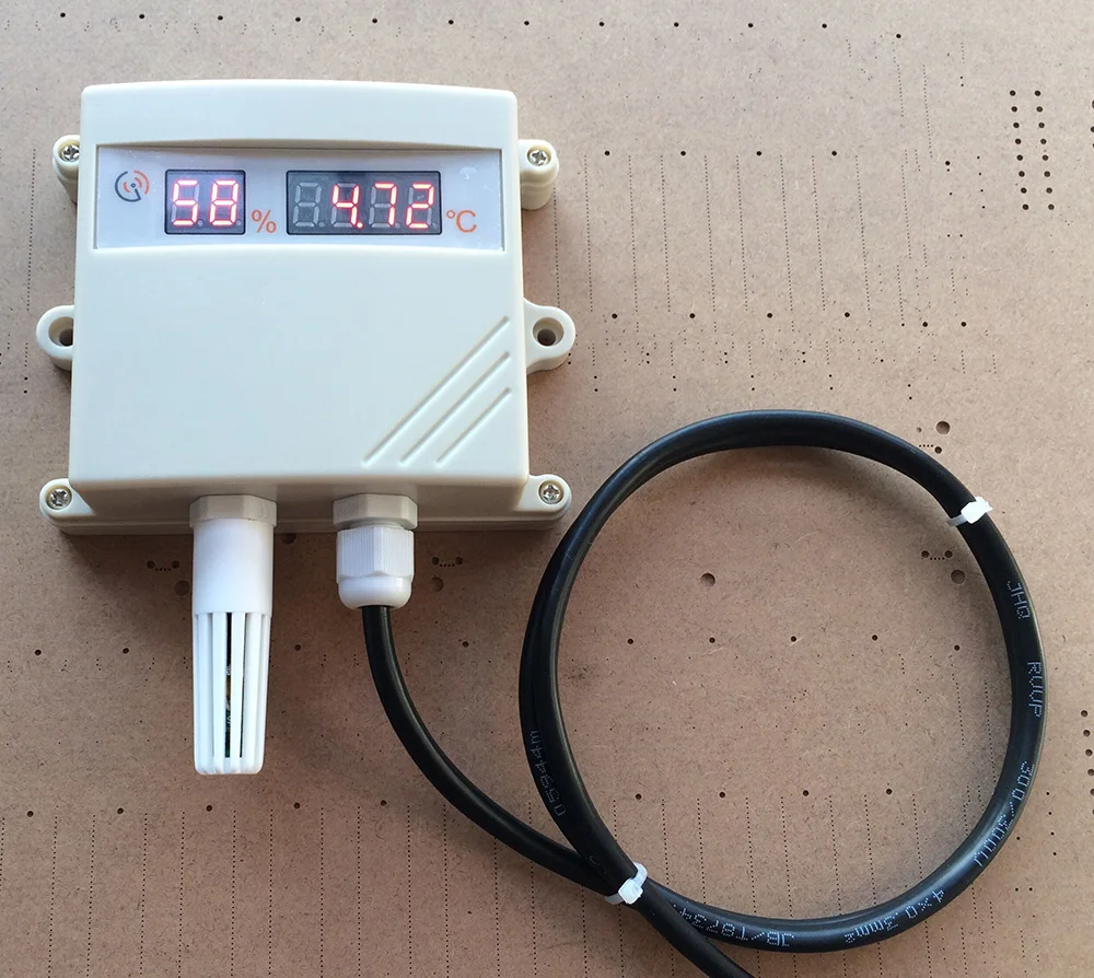 MODBUS temperature and humidity sensor, LORA temperature and humidity sensor, TH1758in Network