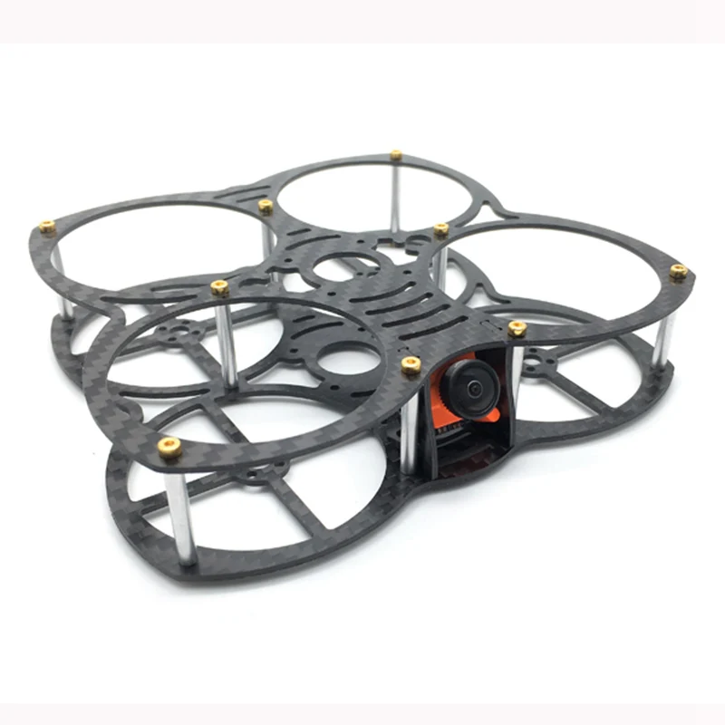 

Exuav 90mm Wheelbase 1.5mm Thickness Carbon Fiber FPV Racing Frame 31g support Runcam Micro Swift for Multirotor parts