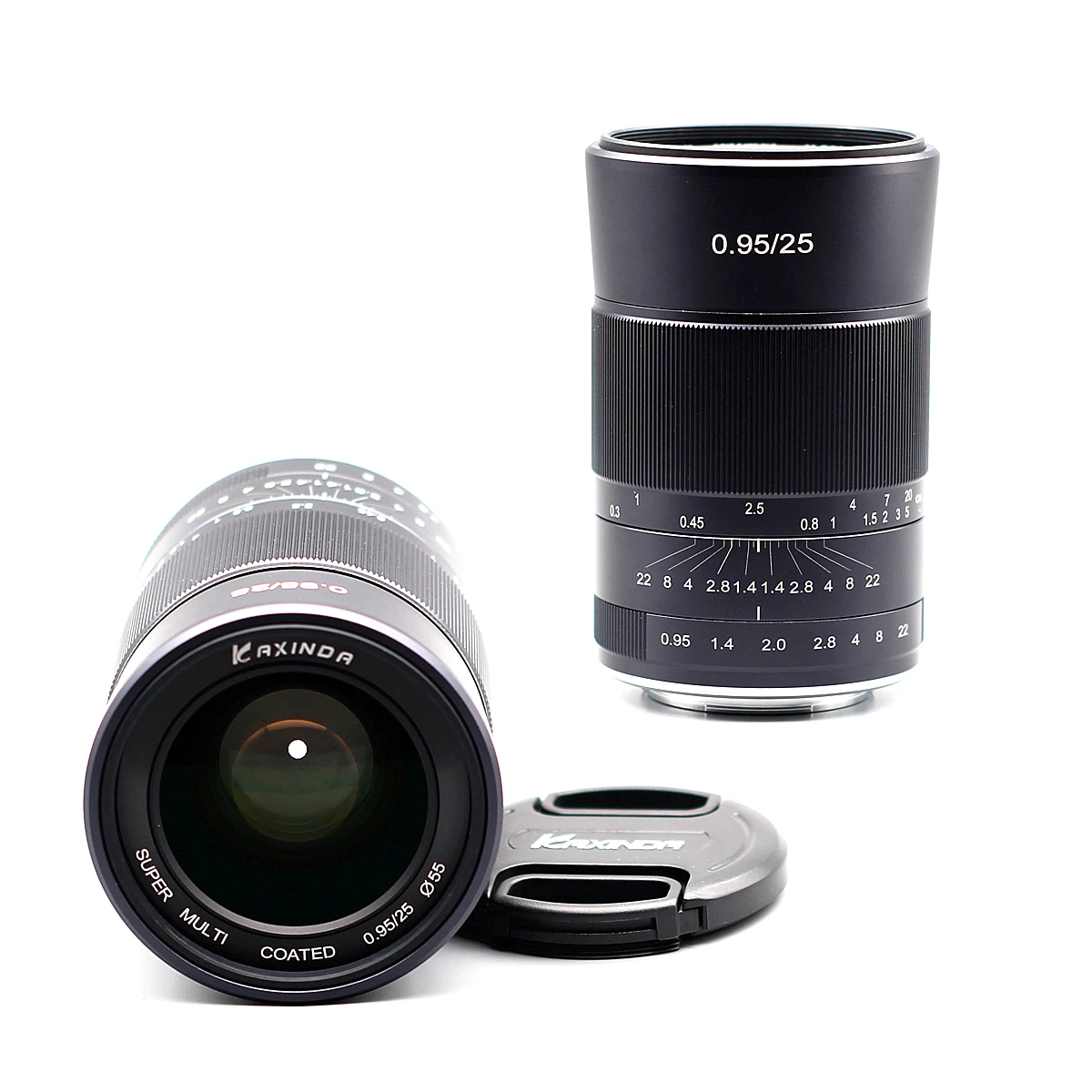 Kaxinda 25 мм F0.95 стандартный ручной объектив для Canon sony Fujifilm Olympus Panasonic беззеркальная камера с большой апертурой f/0,95