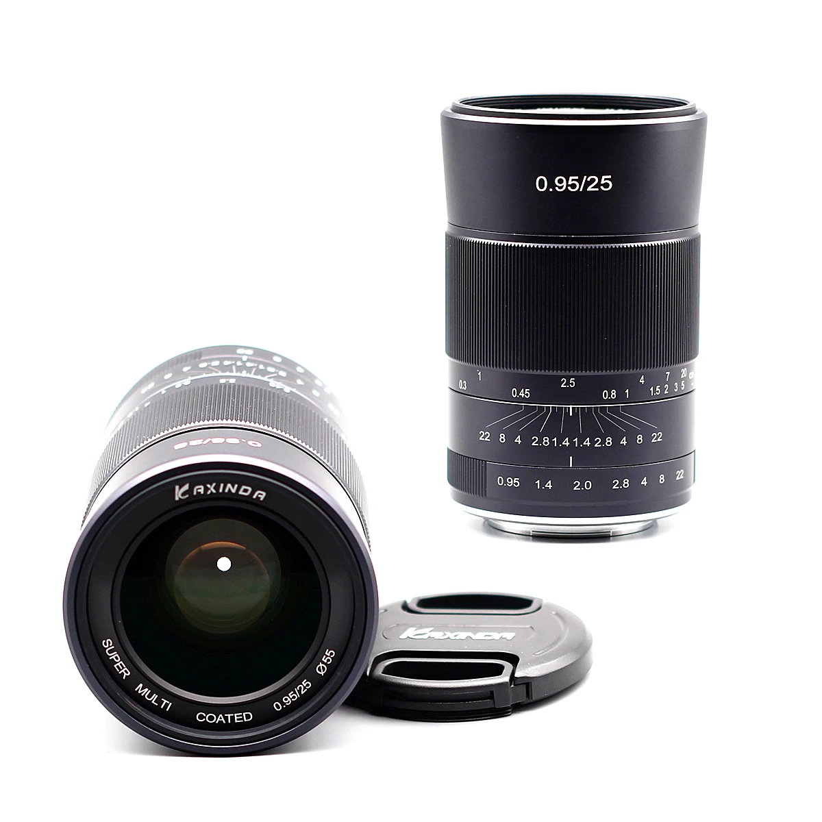 

Kaxinda 25mm f/0.95 Standard Manual Prime Lens with Large Aperture for Canon Sony Fujifilm Olympus Panasonic Mirrorless Camera