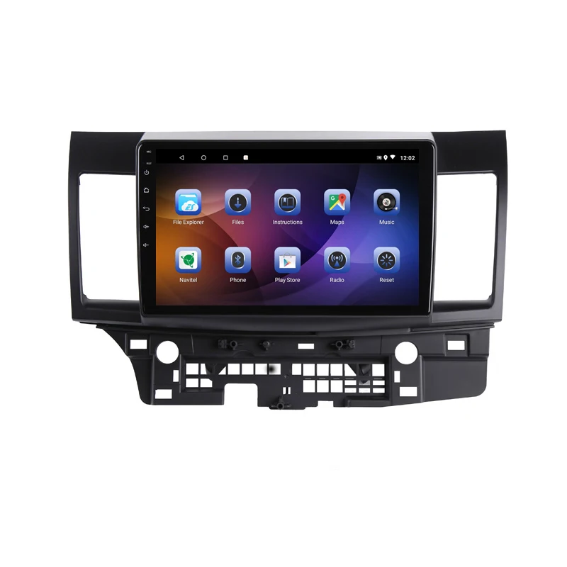Clearance 10" 4G RAM 2.5D IPS 8 CORE Android 9.1 Car DVD Multimedia Player GPS for Mitsubishi Lancer 2008 2009 - 2016 car radio navigation 2