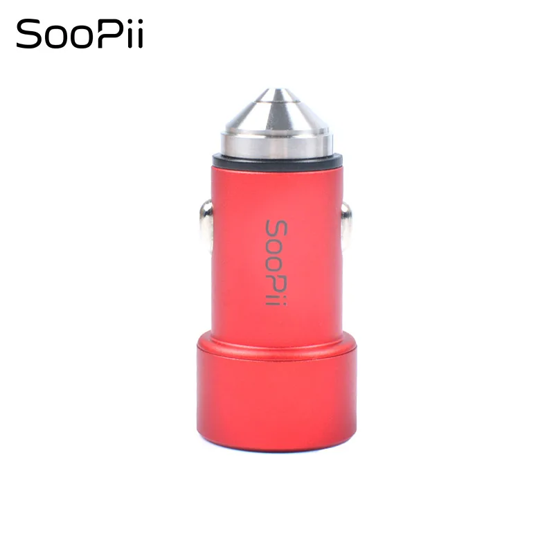 SooPii المزدوج usb شاحن سيارة 4.8A ماكس تهمة ل فون سامسونج هواوي Xiaomi