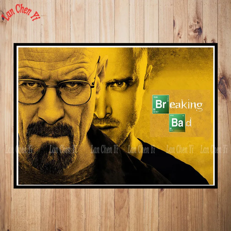 Breaking Bad бумага с покрытием Плакат Бар Кафе Винтаж Высокое качество печати рисунок ядро декоративная живопись - Цвет: Фиолетовый