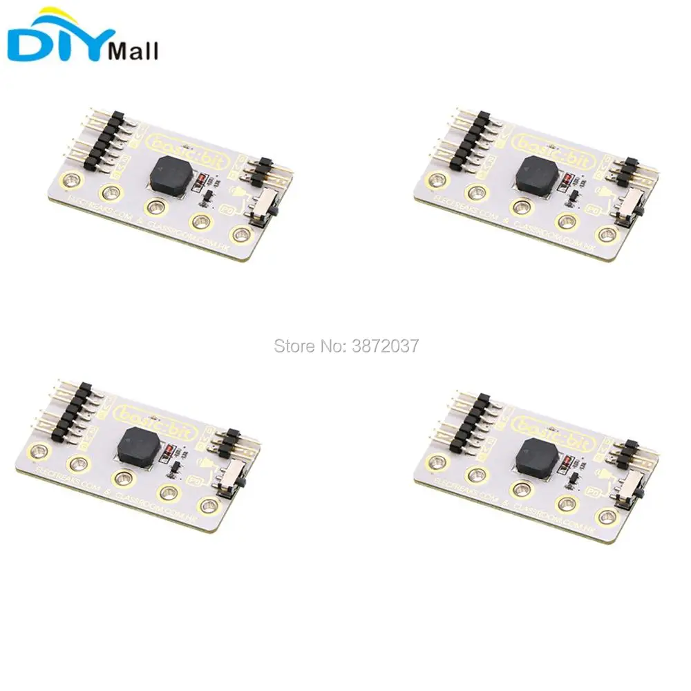 

4pcs/lot Basic:bit Basic Breakout Expansion Board I/O Extension for BBC Micro:bit Microbit Kids DIY Programming Learning