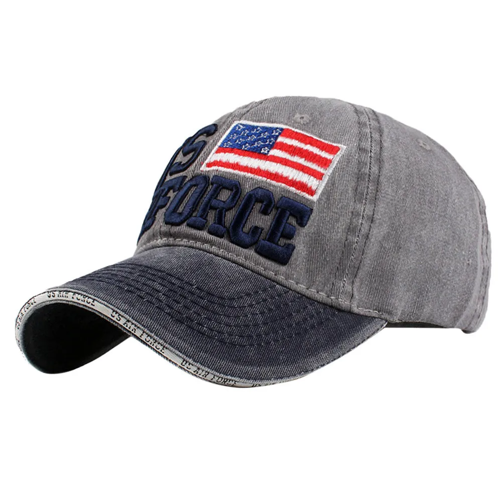 Gorra de béisbol de los hombres las mujeres bordado flor Denim tapa Gorra de béisbol de moda Topee Gorra de baseball de los hombres Y503